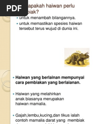 Cara Pembiakan Haiwan Pdf
