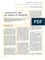 Afirmaciones Tiempo Busqueda 1976 PDF