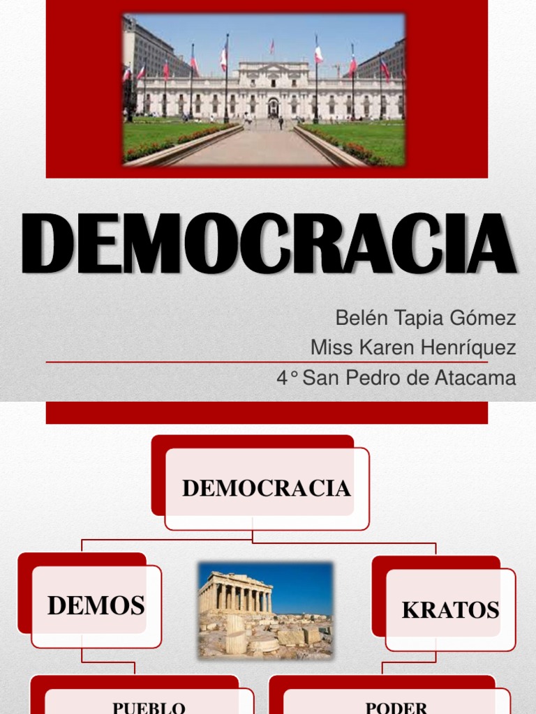 Fundamentos de la Democracia en Chile | PDF | Política