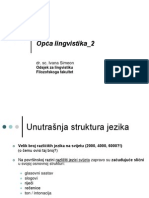 Opća Lingvistika - Seminar1+