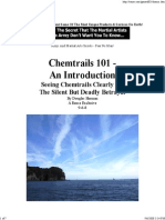 Chemtrails 101 - An Introduction