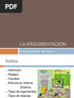 La argumentación 6to básico