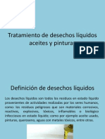 Tratamiento de Desechos Líquidos