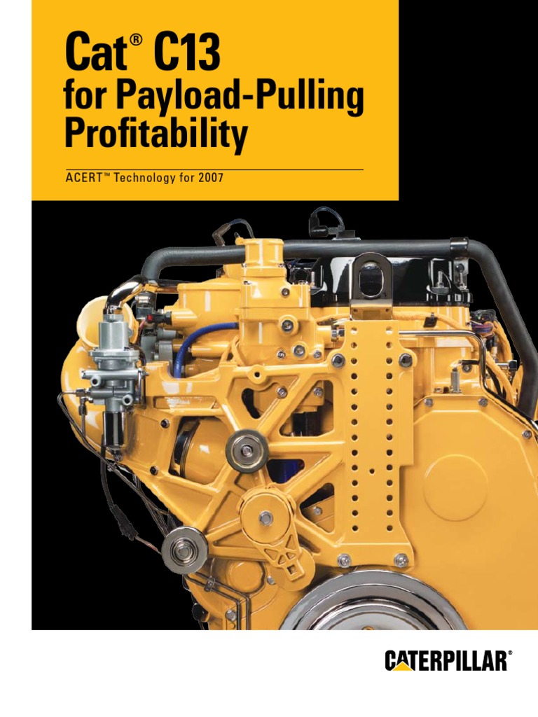 Cat C13 525 Hp