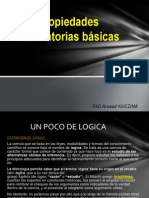 Propiedades Calculatorias Básicas