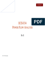 Lecture4 Power Flow Analysis