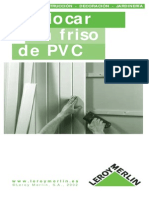 Colocar Planchas de PVC