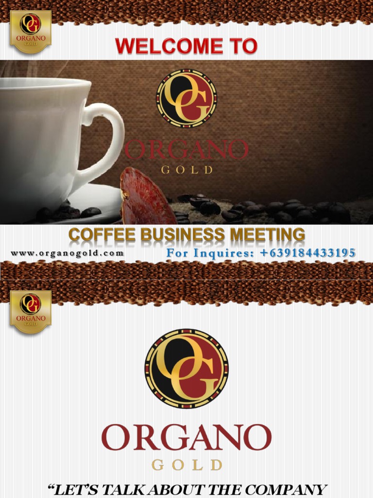 organo gold presentation