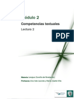 Módulo 2 - Competencias Textuales