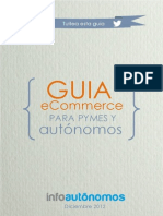 Guía de Comercio Electrónico para pymes y autónomos