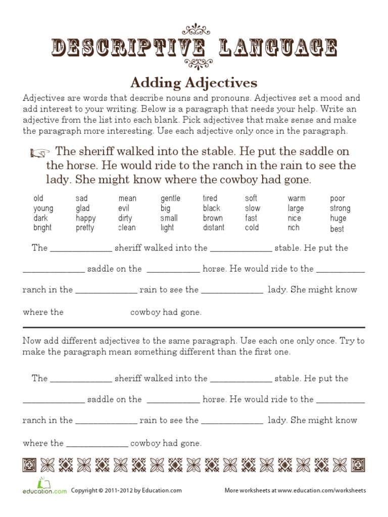 adding-adjectives-worksheet