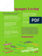 d041 Languages 5-A-Day Graphic A5