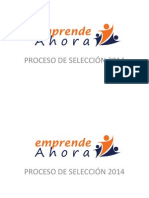 Publicación de Finalistas - Beca EmprendeAhora 2014