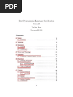 Dart Language Specification