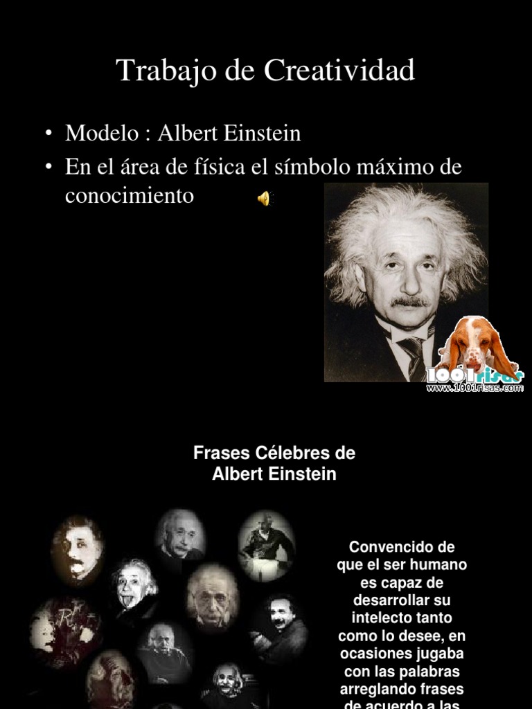 Frases Ingeniosas de Einstein | PDF | Albert Einstein | Creatividad, image size:768x1024