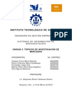 130973037 Unidad 5 Topicos de Investigacion de Mercados