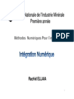 Chap5 Integration Numerique