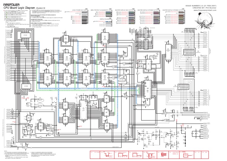 Cpu Logic Diagram | PDF | Anode | Light Emitting Diode