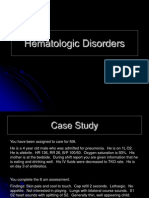 Hematologic Disorders Powerpoint