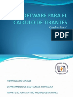 Software Para El Calculo de Tirantes