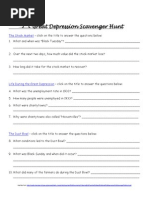 Download The Great Depression Scavenger Hunt by vickiajones SN188459400 doc pdf