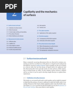 Capillarity and Mechanics of the Surface