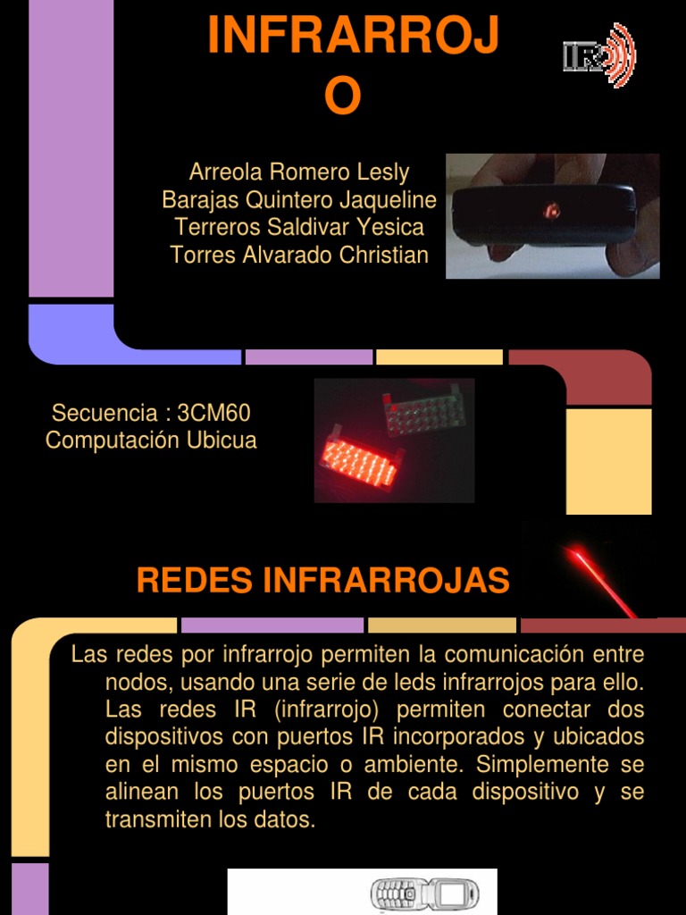 Cu3cm60 Eq#3 Infrarrojo | PDF | Infrarrojo | Red de computadoras
