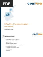 Effective Communication: Email Etiquettes