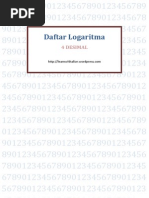 Download Daftar Logaritma 4 Desimalpdf by Are Array Silupapulang SN188478147 doc pdf