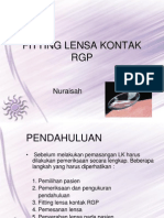 Fitting Lensa Kontak Rgp