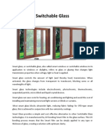 Flat Glass Industries-Switchable Privacy Glass