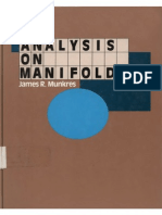 MunkresJR Analysis On Manifolds