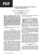 Application of EKF for Missile Attitude Estimation Based on SINS CNS _Gyro Drift