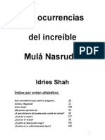 Shah I_Las Ocurrencias Del Increible Mula Nasrudin