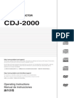 Cdj-2000 Operating Manual Eng-Esp