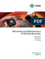 Maintainance of Rolling Bearings