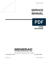 Generator GTV 990 Service Manual