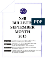 September 2013 Bulletin