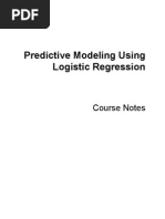 Curso Web y Data Mining 3 Predictive Modeling Using Logistic Regresion