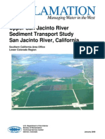 Upper San Jacinto River Sediment Transport Study Final