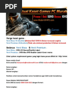 List 9 May 2014 | PDF | Game & Aktivitas | Memasak, Makanan, & Anggur