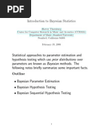 An Introduction To Bayesian Statistics