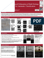 Image-Based Delineation of Built Heritage Masonry For Automatic Classification - Poster