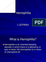 Hemophillia