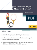 Fluke 376 True-Rms AC/DC Clamp Meter With Iflex™