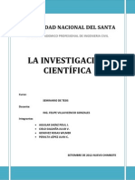 Investigacion Cientifica