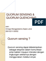 Quorum Sensing & Quorum Quenching