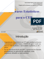 Softwares estatísticos para o CEP