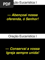 Oração Eucarística I