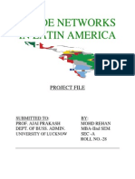 Trade Networks in Latin America